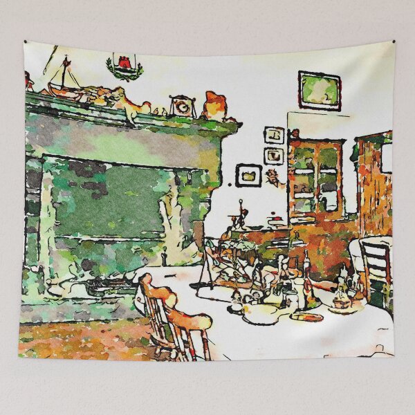 Item preview, Barbarano Romano: restaurant room with fireplace designed and sold by Giuseppe Cocco.