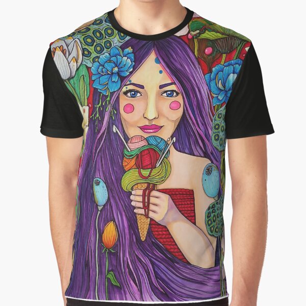 Yarn in every flavor Graphic T-Shirt