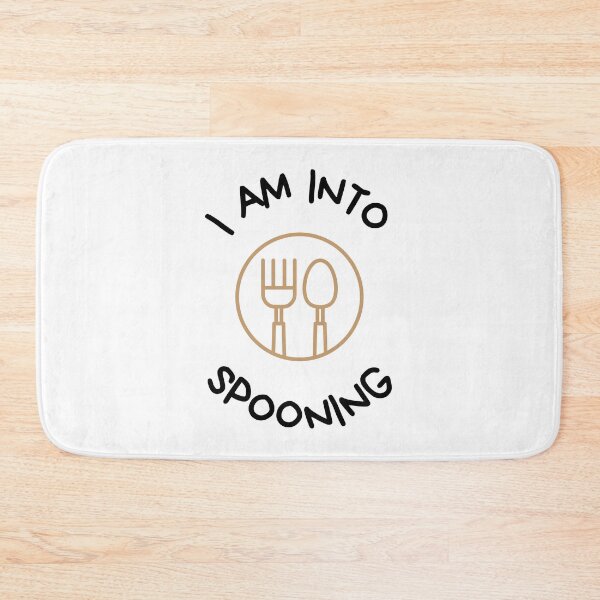 Item preview, I'm into spooning big spoon little spoon snuggle white designed and sold by daguilon.