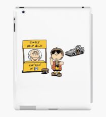 Peanuts Back 2 The Future iPad Case/Skin