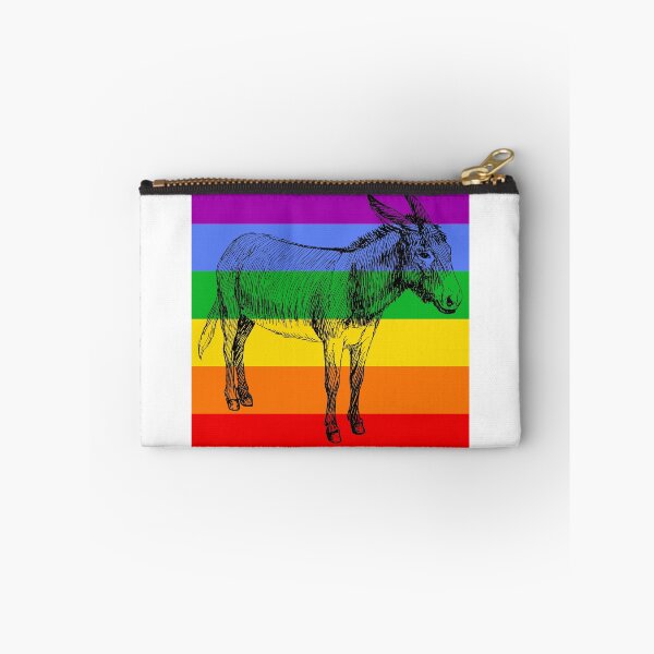 Item preview, Donkey Rainbow designed and sold by AtheistBecause.