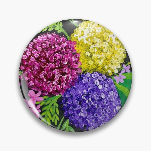 Item preview, Hydrangea acrylic painting  designed and sold by Artbydos.