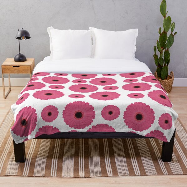 Artikelvorschau, Rosa Gerbera-Muster entworfen und verkauft von Funful.