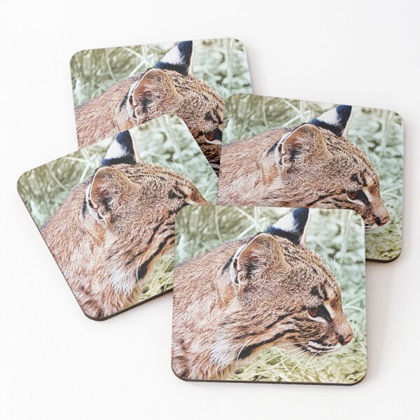 Item preview, Bobcat With Stealthy Eye designed and sold by Jean Gregory Evans.