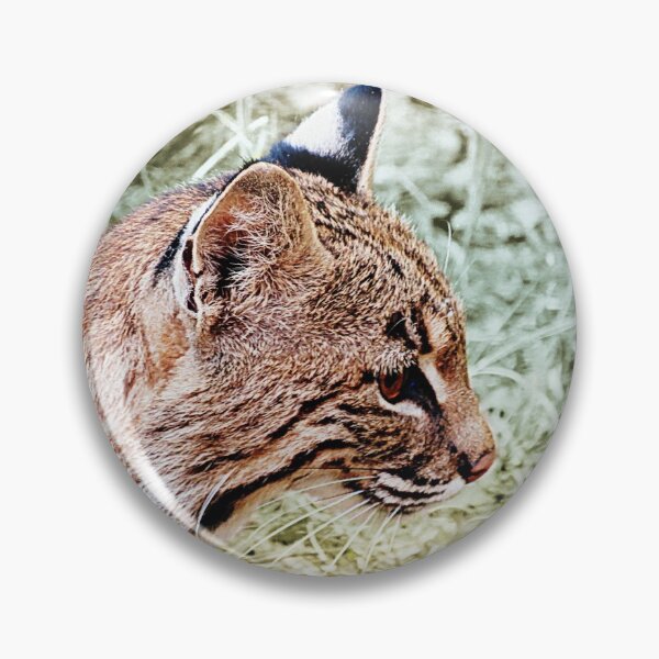 Item preview, Bobcat With Stealthy Eye designed and sold by Jean Gregory Evans.