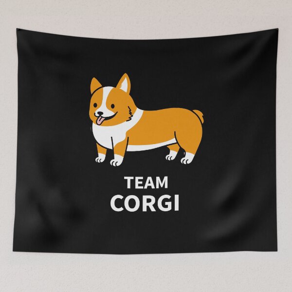 Item preview, Team Corgi designed and sold by Existential Comics.