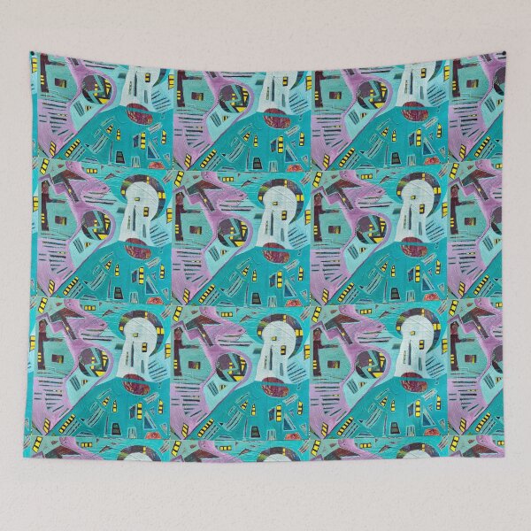 Item preview, City Waking Up from Dreamstate! designed and sold by Hollis Gabriel.