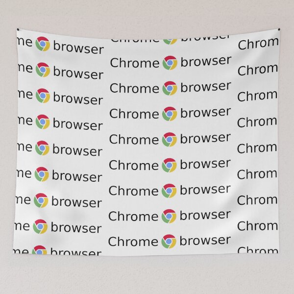 Item preview, Google chrome browser text logo sticker designed and sold by wiggy38.