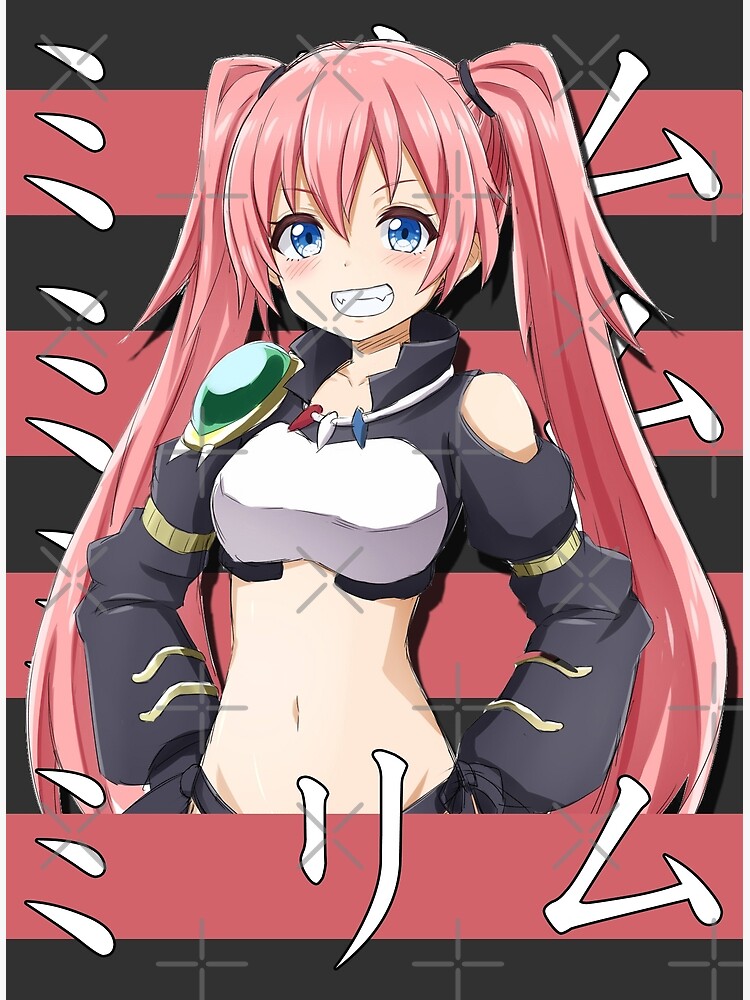 Milim Nava That Time I Got Reincarnated As A Slime Anime Poster For Sale By Leomordd Redbubble 5488