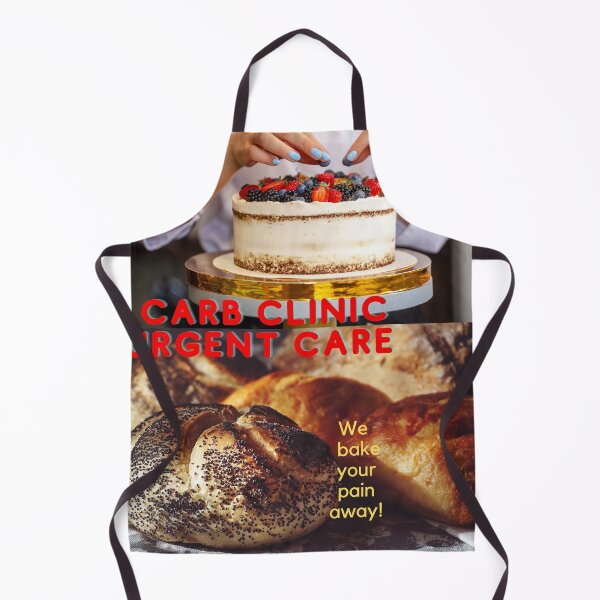 Item preview, Urgent Care Carb Clinic, we bake your pain away! Design by Sydney C designed and sold by Sydney Cicourel.