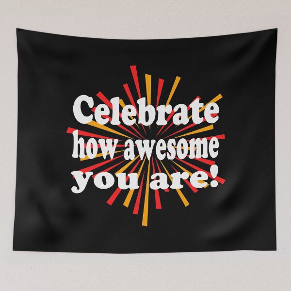 Item preview, Celebrate How Awesome You Are! Happy Day of Awesomeness!  designed and sold by ZetaUmbra.
