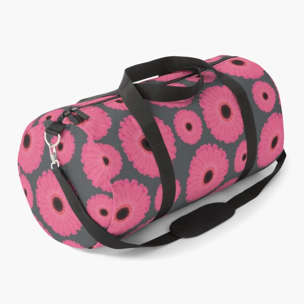 Item preview, Gerbera Pattern Pink and Grey designed and sold by Funful.