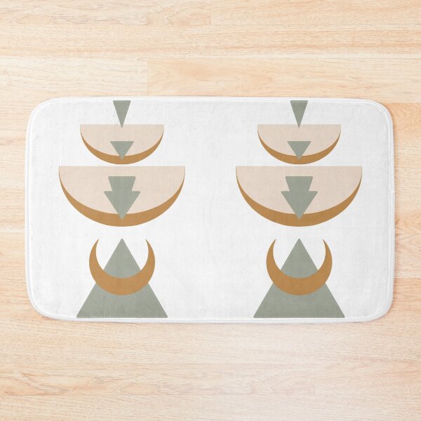 Item preview, MCM | Geometric | Abstract | Neutral Tones | Mid Century Modern designed and sold by Aryeh Studio.