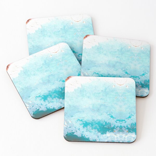 Item preview, Sea Waves blue designed and sold by Raccoonsito.