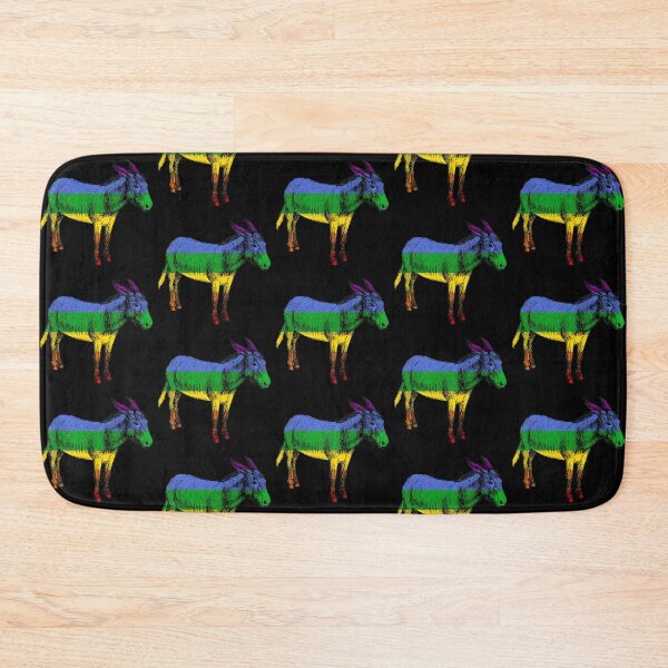 Item preview, Rainbow Donkey designed and sold by AtheistBecause.
