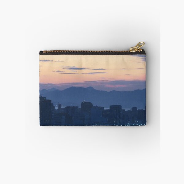 Item preview, Rio skyline sunset sunrise, Ipanema Beach, Copacabana Beach, Rio, Brazil designed and sold by StrongJourneys.