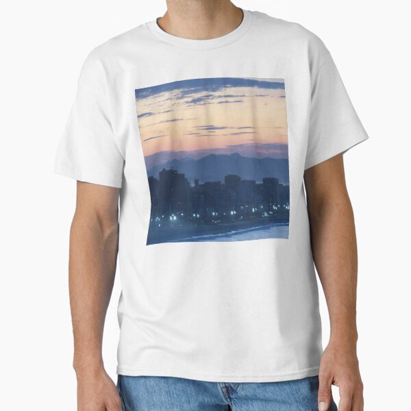 Item preview, Rio skyline sunset sunrise, Ipanema Beach, Copacabana Beach, Rio, Brazil designed and sold by StrongJourneys.