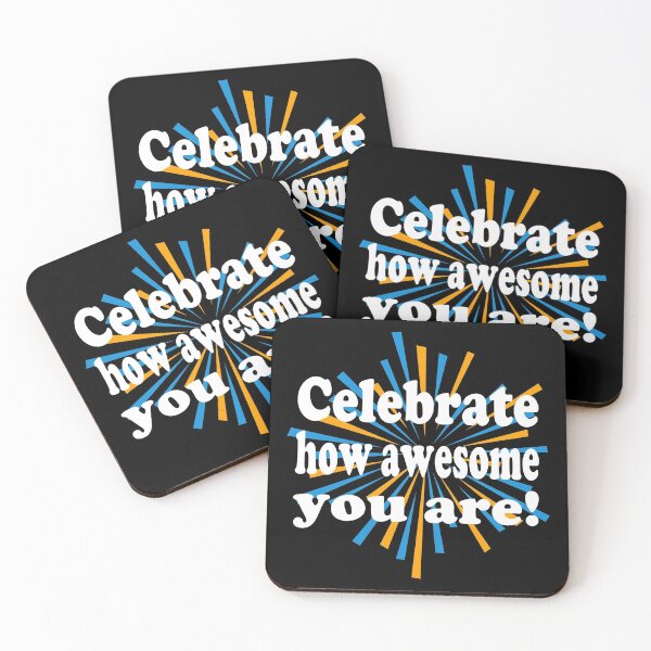 Item preview, Celebrate How Awesome You Are! Happy Day of Awesomeness!  designed and sold by ZetaUmbra.