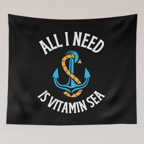 Item preview, All I Need Is Vitamin Sea designed and sold by TeePartyHost.