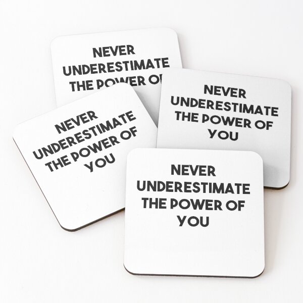 Item preview, Never Underestimate The Power Of You designed and sold by anass002.