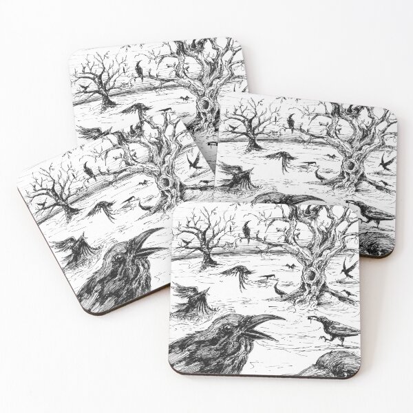 Item preview, Corvid 19 a Series of Ravens, Crows, Jackdaws and other Blackbirds designed and sold by jackdcurleo.