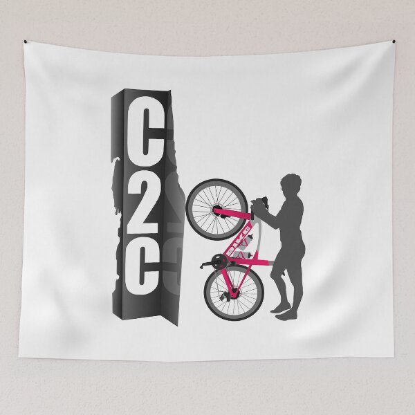Item preview, C2C Signpost cycle challenge designed and sold by cycleexplorers.