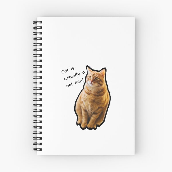 Item preview, Cat is actually a pet lion. designed and sold by ainfatimah.