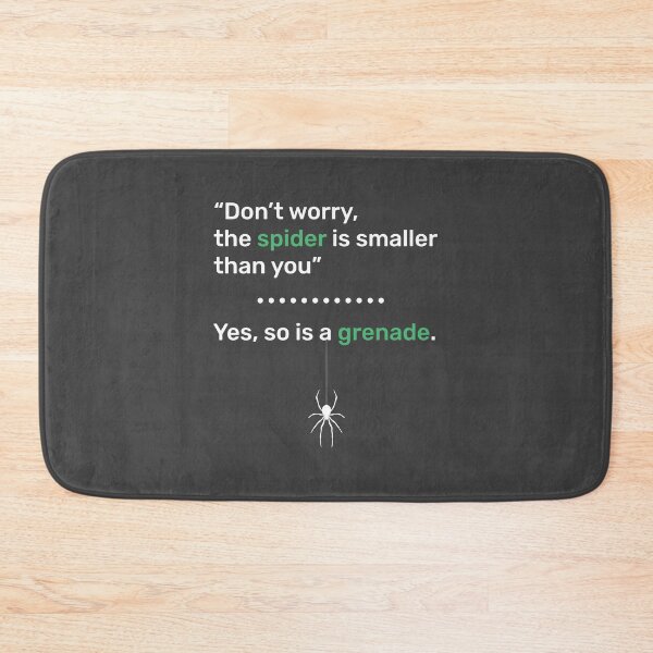 Item preview, scared of spiders designed and sold by Blackvz.