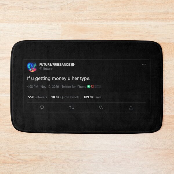 Item preview, Funny Future Quote/Advice Tweet designed and sold by AcquiredHumor.