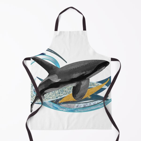 Artikelvorschau, Orca Killer Whale Illustration - Schützen Sie das Leben im Meer entworfen und verkauft von Caroline Laursen.