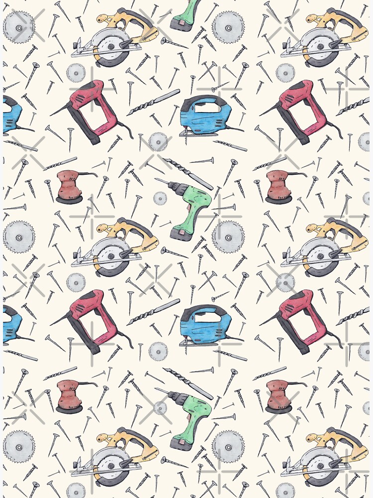 "Power Tools" Sticker for Sale by SVaeth Redbubble