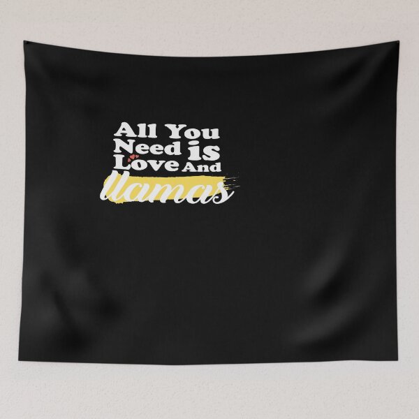 Item preview, All You Need Is Love And Llamas designed and sold by Marstore.