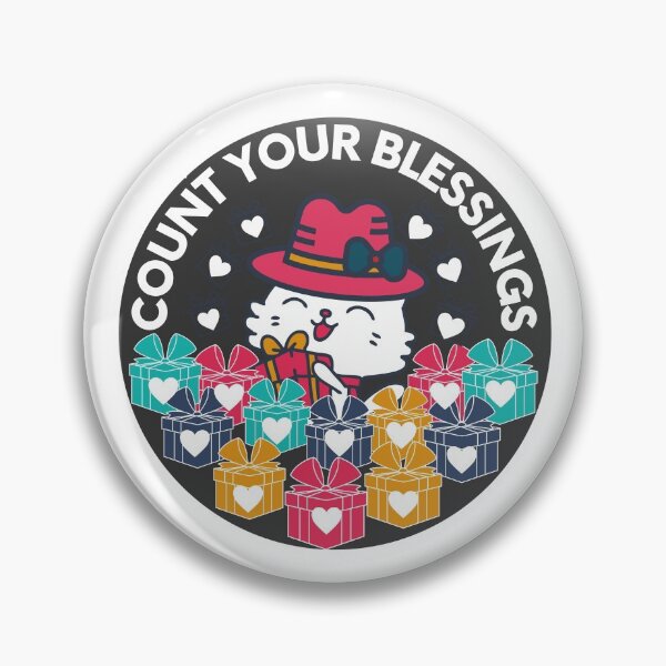Item preview, COUNT YOUR BLESSINGS designed and sold by CATSandHATS.