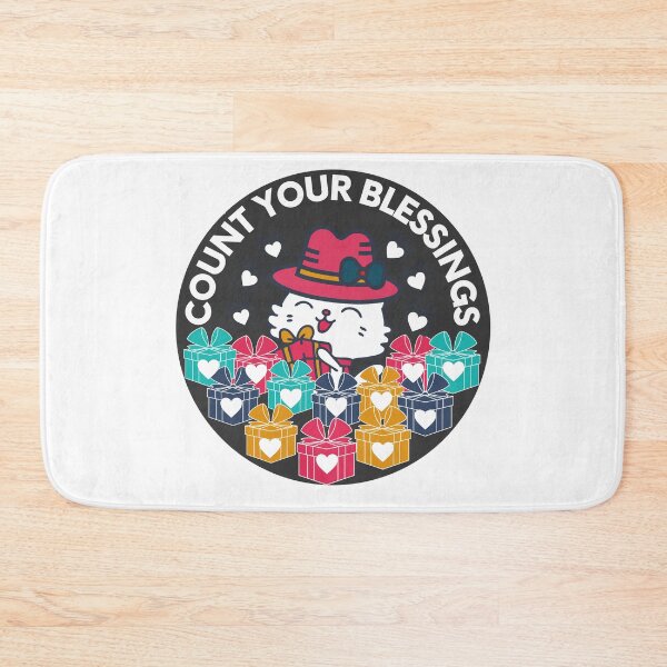 Item preview, COUNT YOUR BLESSINGS designed and sold by CATSandHATS.