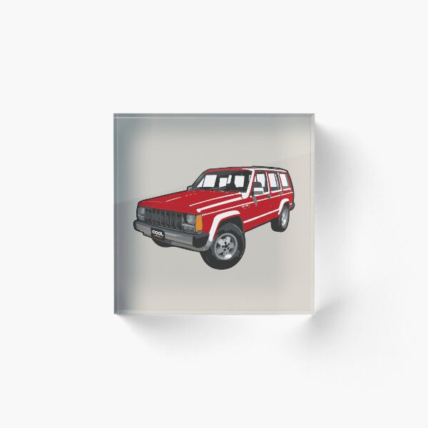 Artikelvorschau, 80s-00s Red 4x4 entworfen und verkauft von CoolRide.