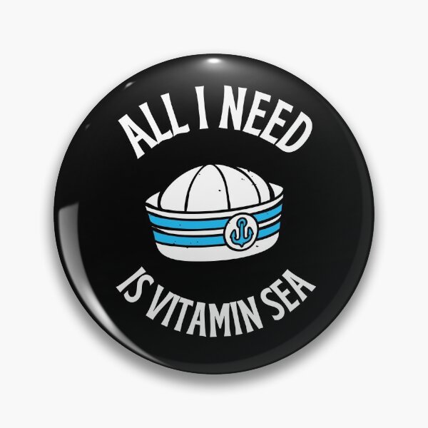 Item preview, All I Need Is Vitamin Sea designed and sold by TeePartyHost.