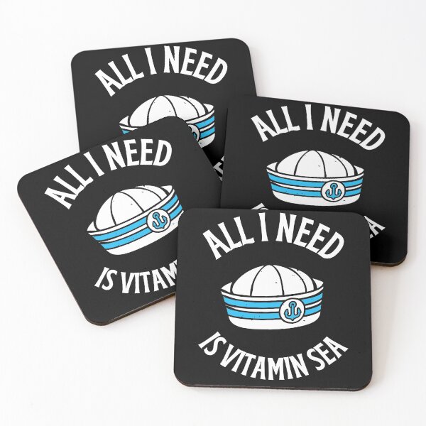 Item preview, All I Need Is Vitamin Sea designed and sold by TeePartyHost.