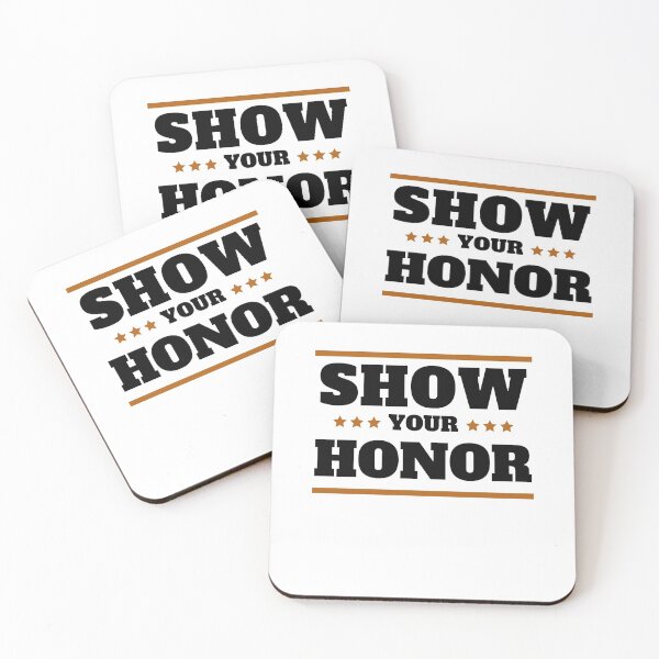 Item preview, Show Your Honor (White) designed and sold by Criticalcloting.
