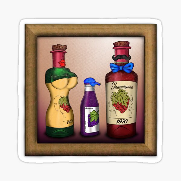 The Vineyards family Sticker