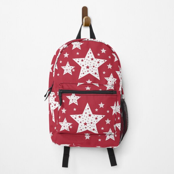 Item preview, Red white stars on red background designed and sold by fowons.