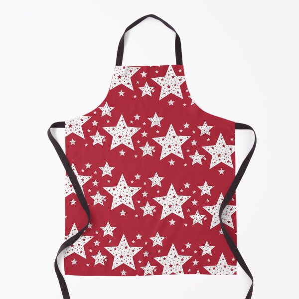 Item preview, Red white stars on red background designed and sold by fowons.