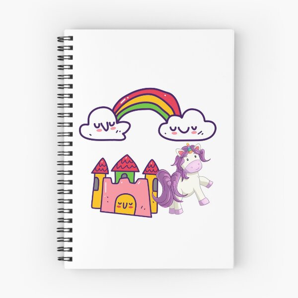 Item preview, Rainbow Castle Unicorn designed and sold by WildingClan.