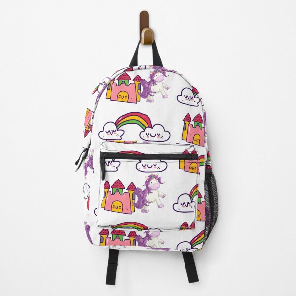 Item preview, Rainbow Castle Unicorn designed and sold by WildingClan.