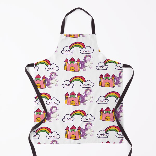 Item preview, Rainbow Castle Unicorn designed and sold by WildingClan.