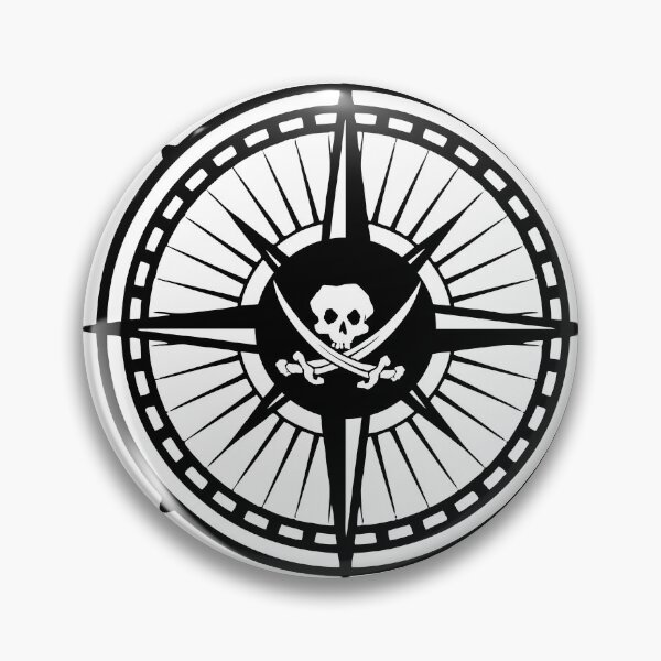 Item preview, PIRATE Nautical Compass  designed and sold by Starboardside.