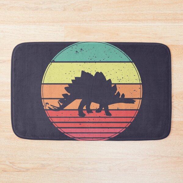 Item preview, Stegosaurus Dinosaur Vintage Retro Sunset designed and sold by faudeltn.