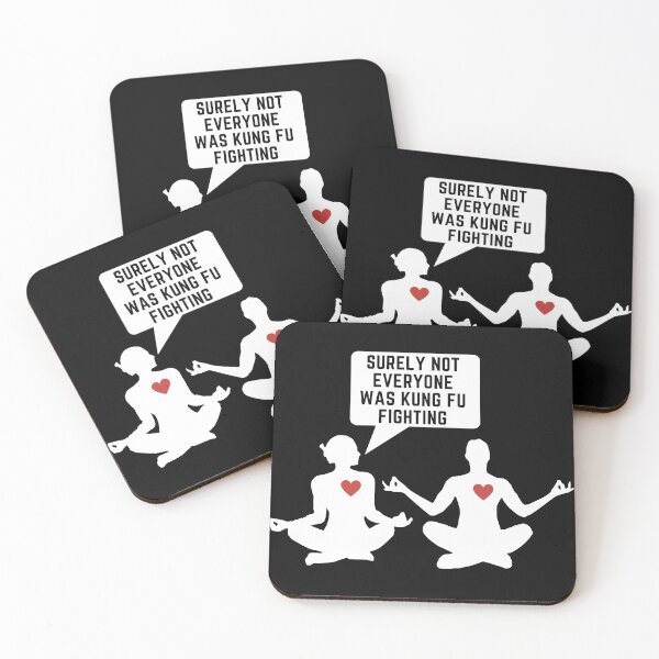Item preview, Surely Not Everybody Was Kung Fu Fighting Yoga designed and sold by LeonardoBotha.