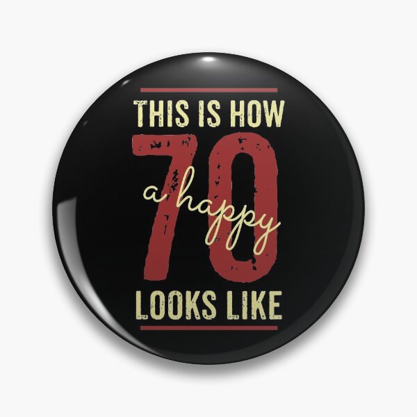 Item preview, This is how a happy 70 looks like designed and sold by rodmendonca.