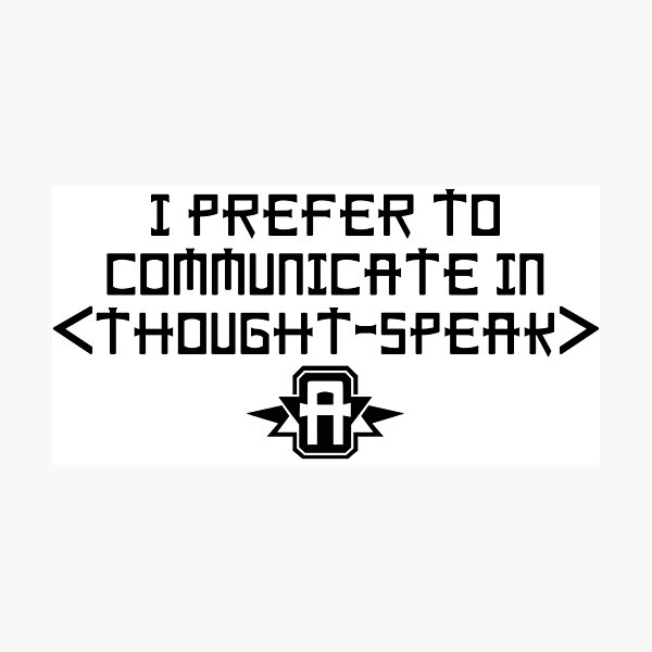 Item preview, Animorphs - I Prefer to Communicate in Thought-Speak designed and sold by amber62442.