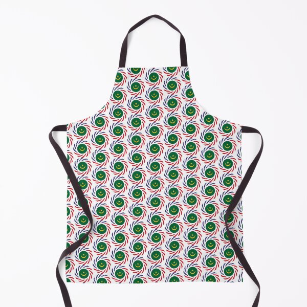 Item preview, Mauritanian American Multinational Patriot Flag Series designed and sold by Carbon-Fibre Media.